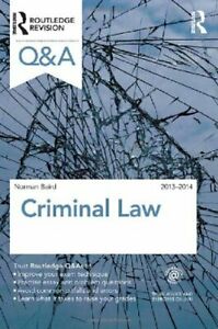Criminal law bar questions and answers 2018